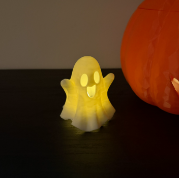 3MF-Datei - Leuchtender Geist - Halloween Deko