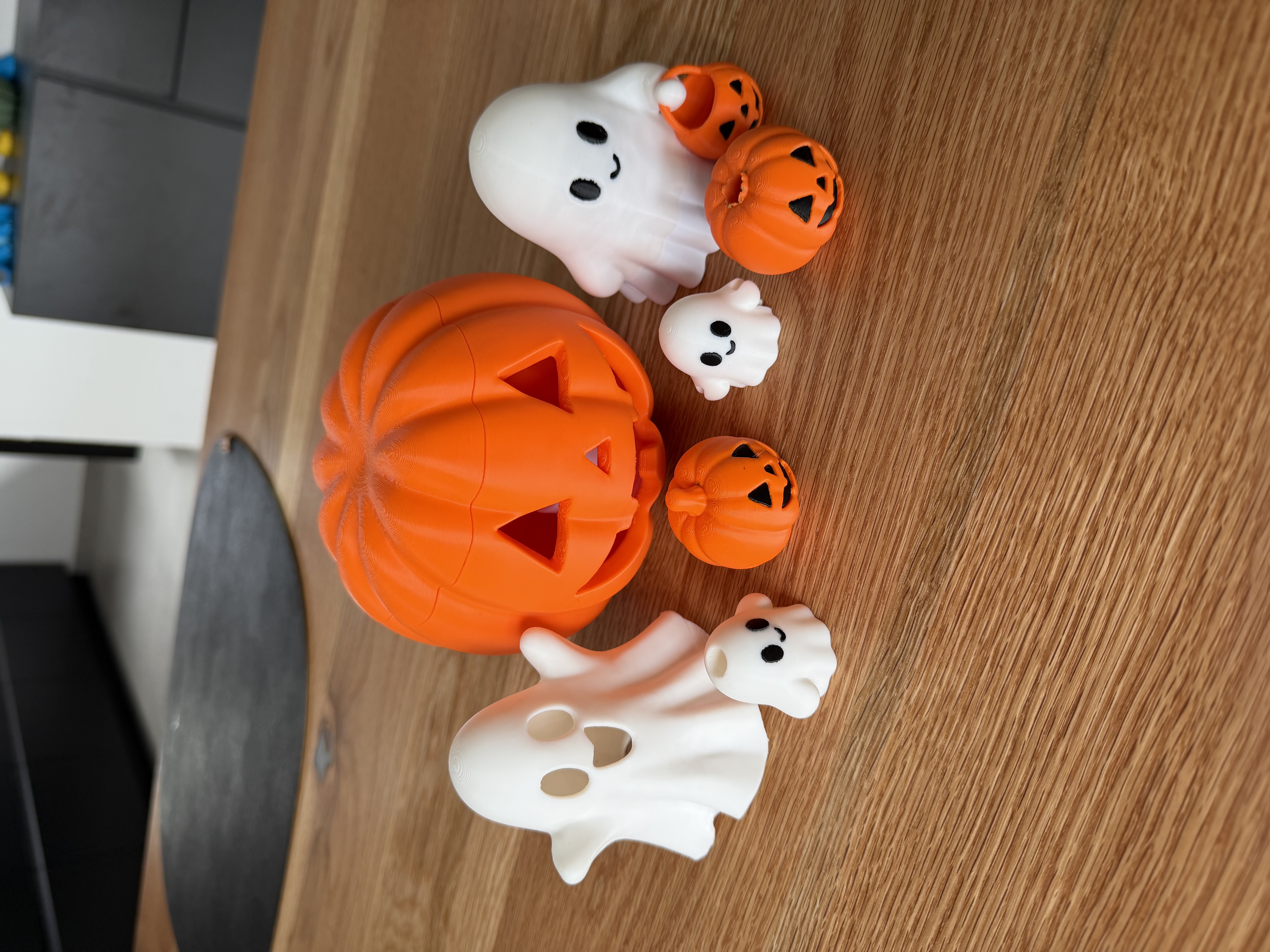 Halloween Deko & Party Bundle – Geister & Kürbisse
